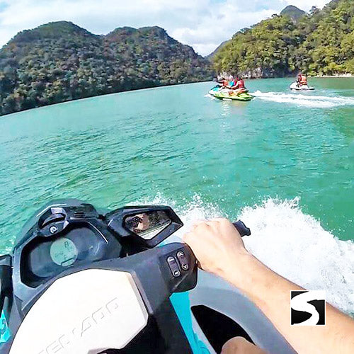 3h Cruise Ship Tour Jet Ski Safari with Passenger - kohsamui.tours