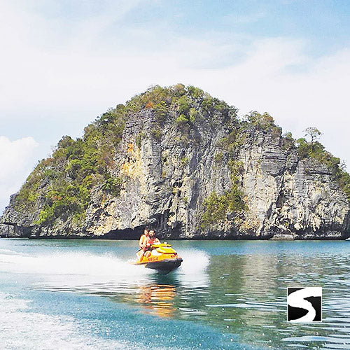 3h Cruise Ship Tour Jet Ski Safari with Passenger - kohsamui.tours
