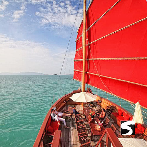 Romantic sunset boat tour with Buffet - kohsamui.tours