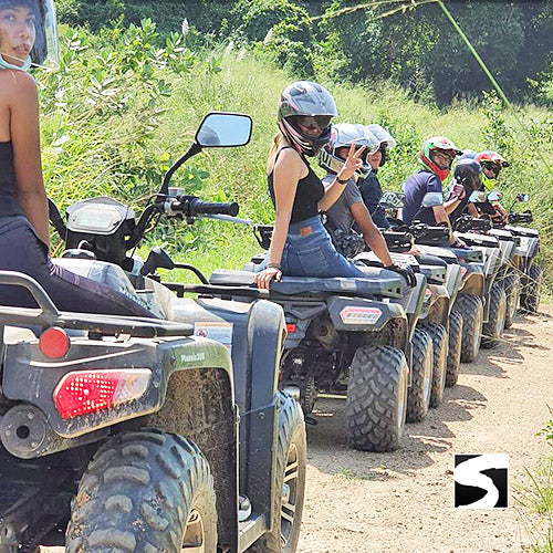 Quad Excursion 4 hours - cruise ship passenger - kohsamui.tours