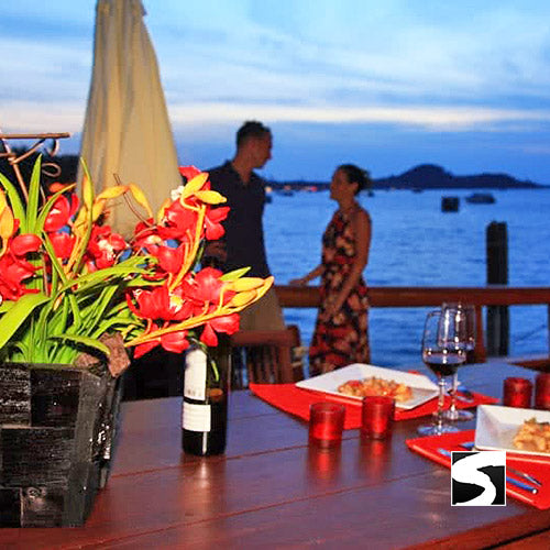 Romantic sunset boat tour with Buffet - kohsamui.tours