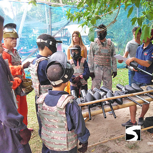 Activity paintball tropical jungle Koh Samui - kohsamui.tours