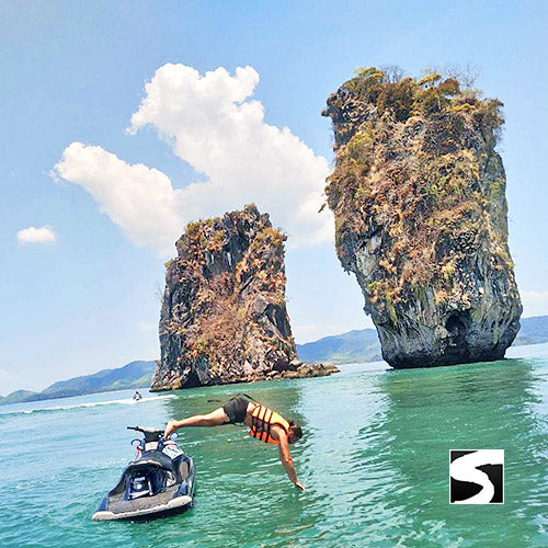3h Cruise Ship Tour Jet Ski Safari with Passenger - kohsamui.tours