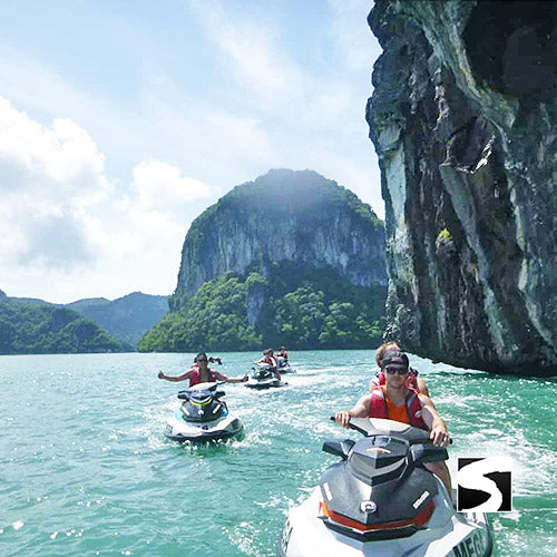 3h Cruise Ship Tour Jet Ski Safari with Passenger - kohsamui.tours