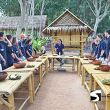 Koh Samui Elephant Home Animal Shelter Feeding Activity