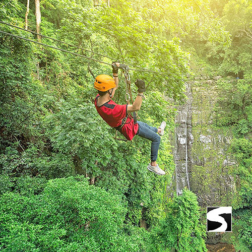 Zipline in Koh Samui 5000 meters Adventure activity tour - kohsamui.tours