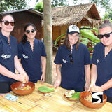 Koh Samui Elephant Home Animal Shelter Feeding Activity