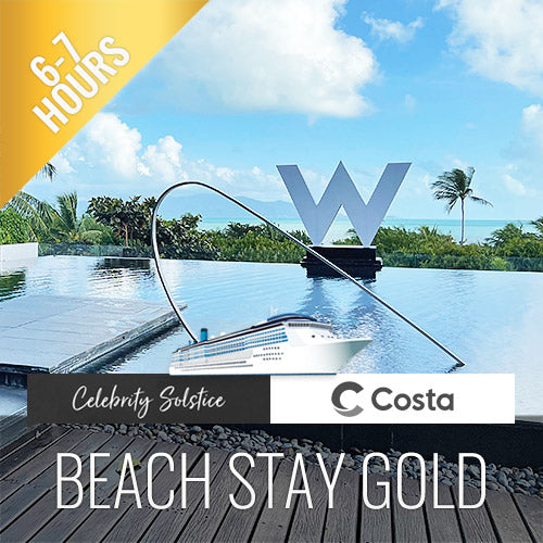 LUXURIOUS BEACH RESORT FOR CRUISE SHIP VISITORS ON KOH SAMUI