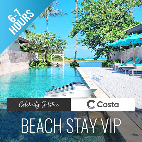 VIP BEACH TIME FOR CRUISE SHIP PASSENGERS ON KOH SAMUI IN THAILAND