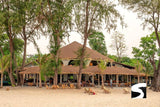 Thatched-roof beach restaurant- kohsamui.tours_White Lotus Tour