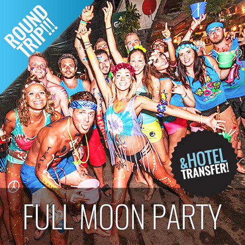 Full Moon Party Transfer - Roundtrip Koh Samui to Koh Phangan