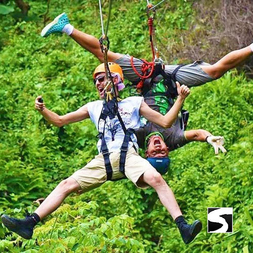 Adventure Zipline 5000 meters - Samui cruise trip - kohsamui.tours