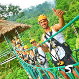 Adventure Zipline 5000 meters - Samui cruise trip - kohsamui.tours